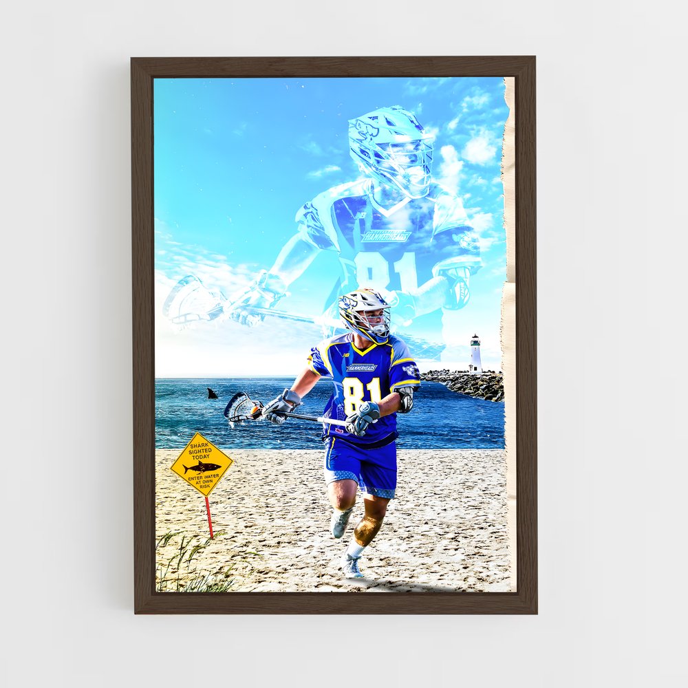 Poster John tavares – affiche Lacrosse (vue 5)